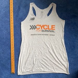 Cycle for Survival Workout Tank New Balance Size M